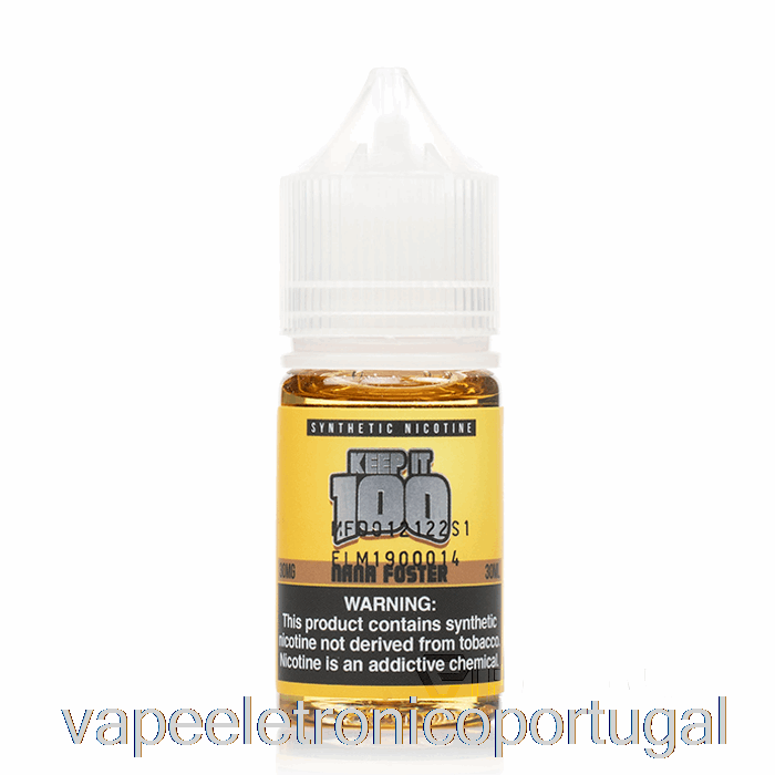 Vape Eletronico Nana Foster Sais - Mantenha 100 - 30ml 50mg